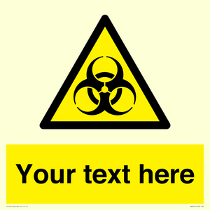 Custom Bio-Hazard Sign